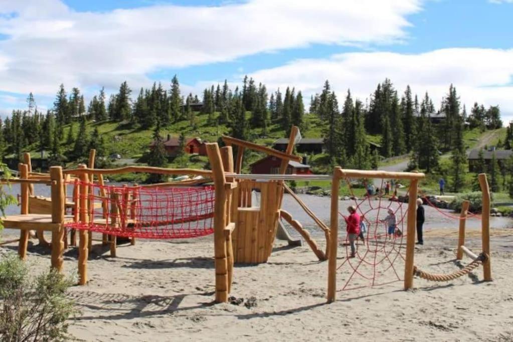 Leilighet Med Panoramautsikt Sjusjoen Innendors Parkering Dış mekan fotoğraf