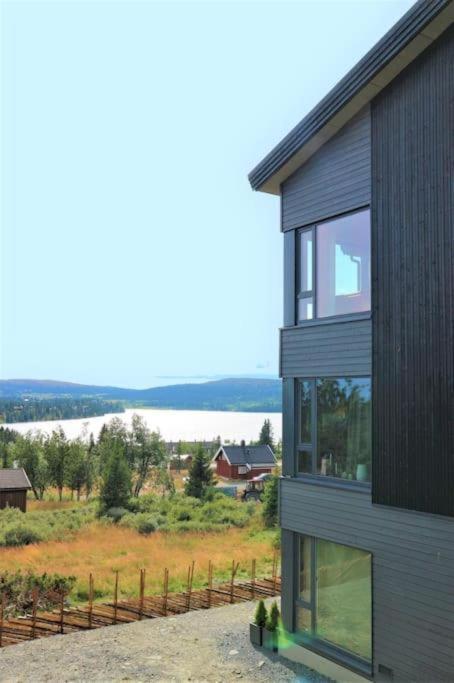 Leilighet Med Panoramautsikt Sjusjoen Innendors Parkering Dış mekan fotoğraf